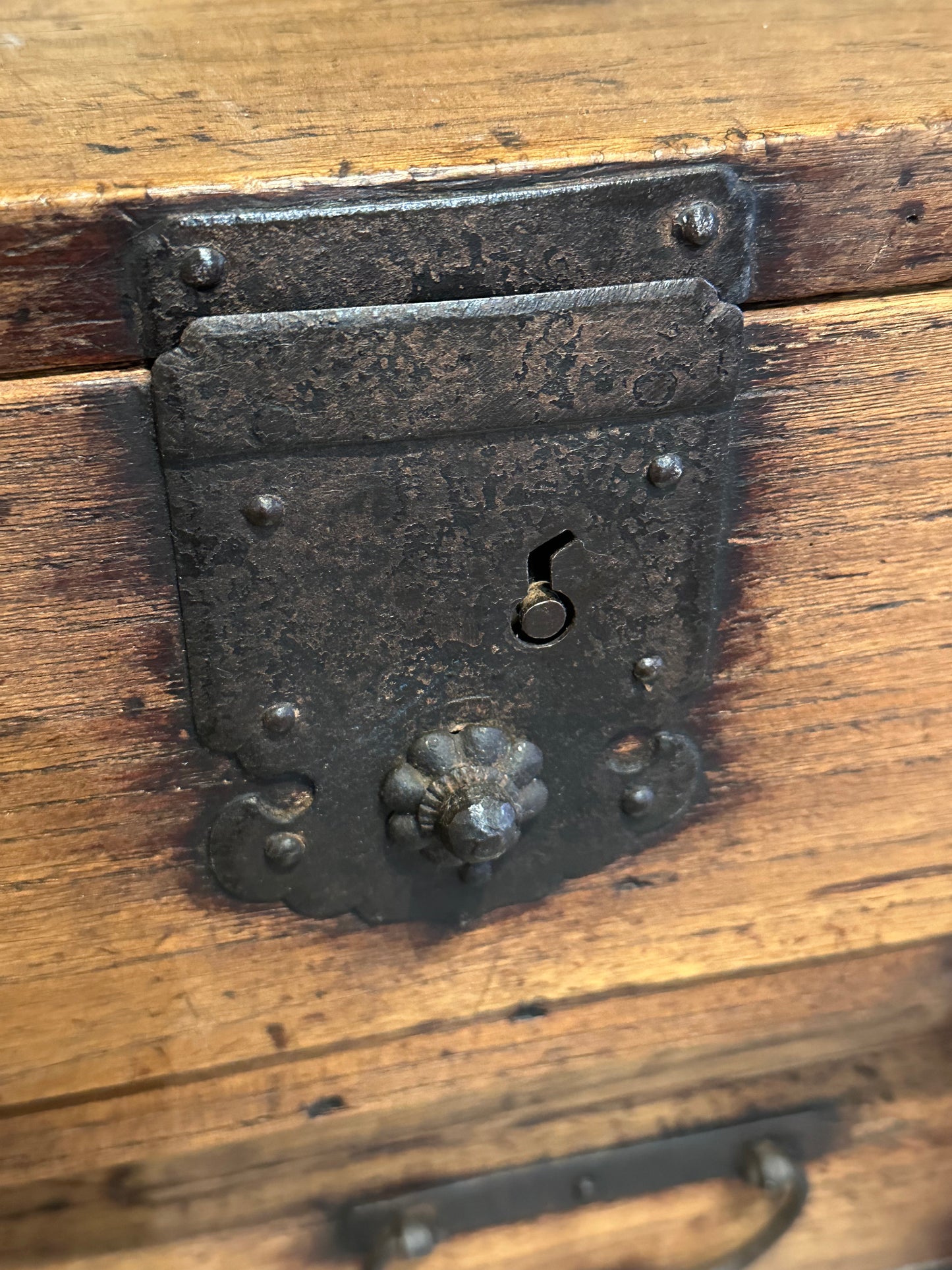 Antique Japanese Chobadansu Meiji Era c1880's Document Tansu Kiri 35"W