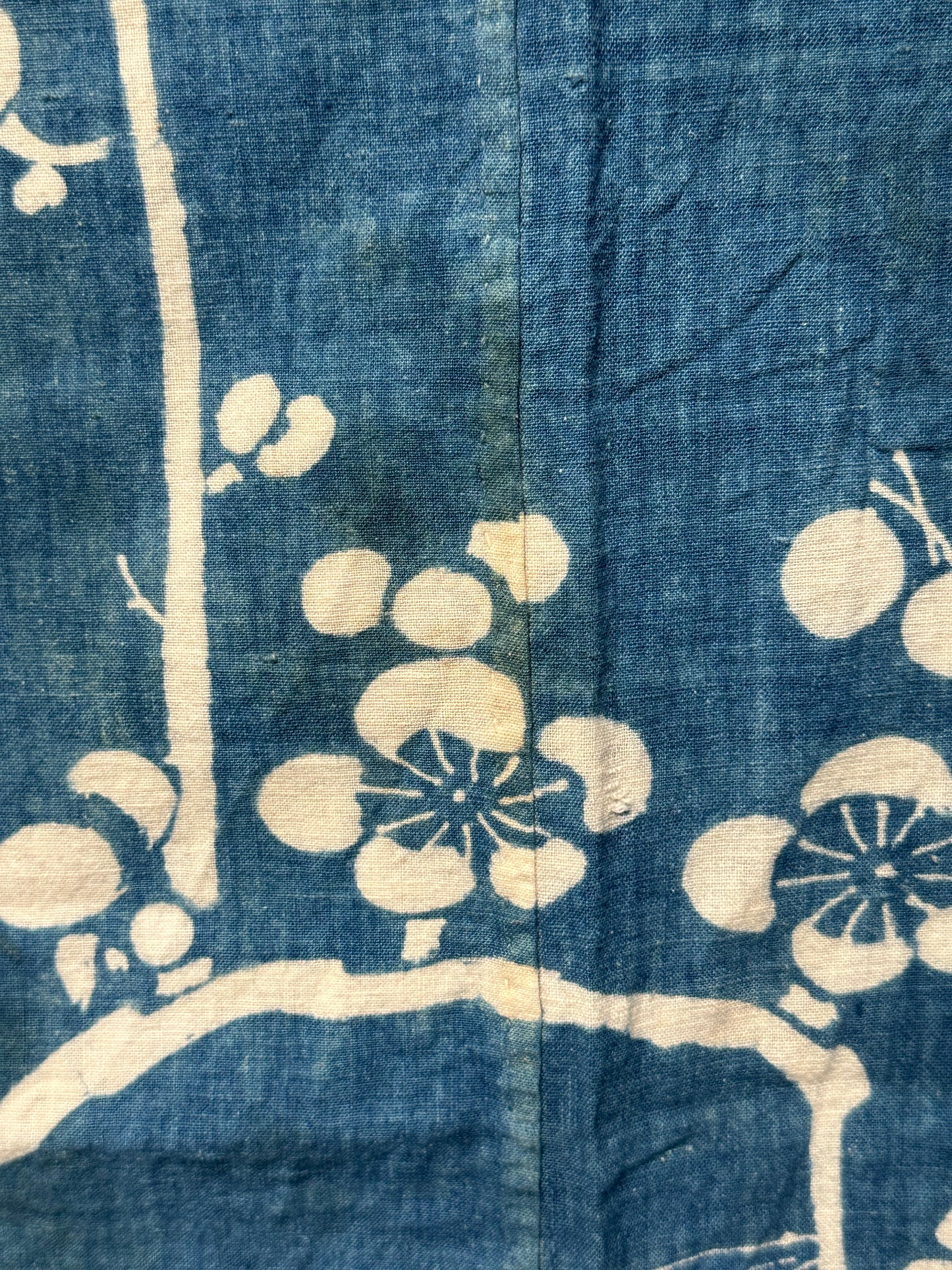 Antique Japanese 19th Century Textile - Tsutsugaki 35"x40" #88