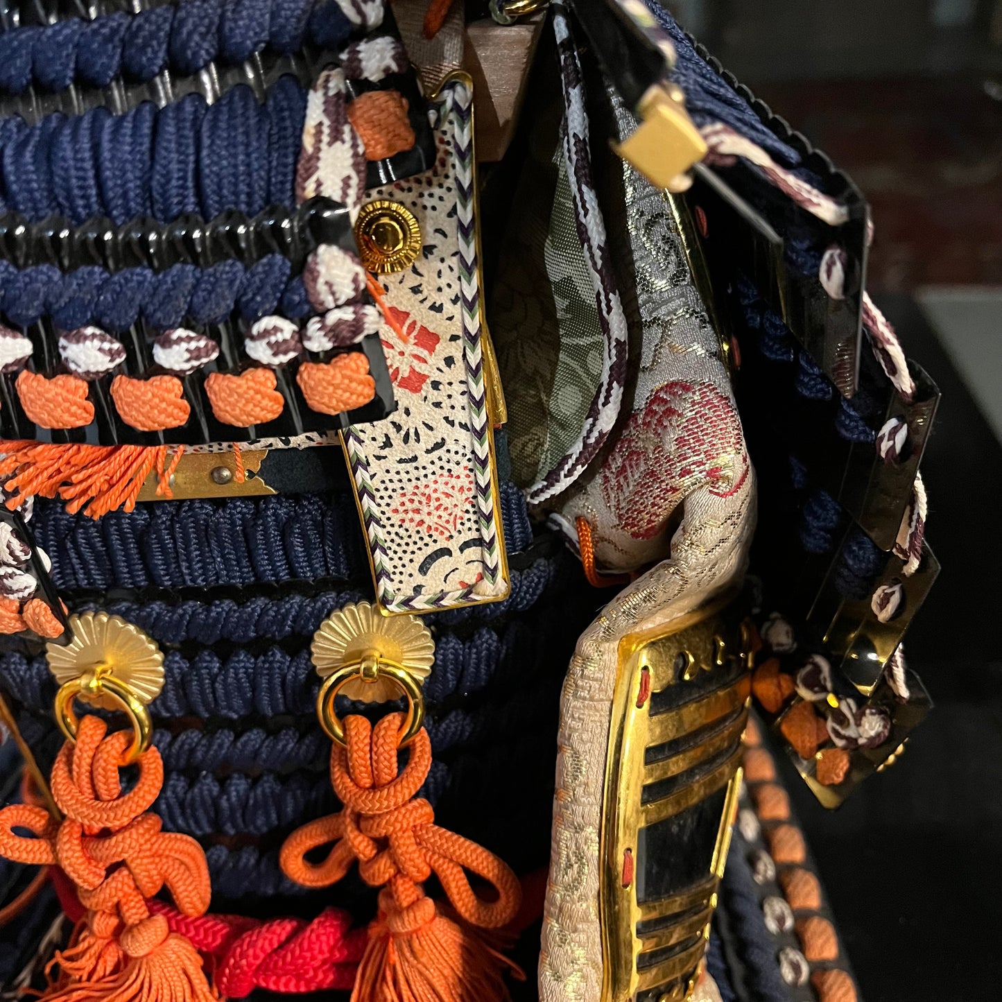 Vintage Japanese Boys' Day Samurai Armor Helmet w/ Presentation Box