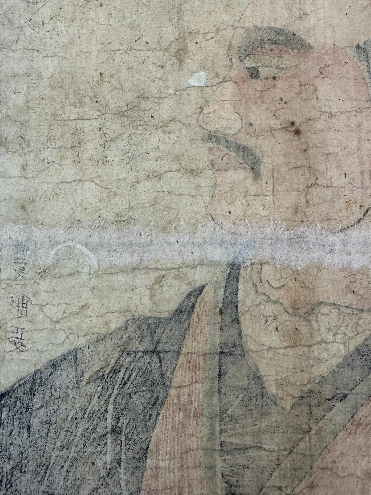 Original Woodblock by Suzuki Toshimoto (1837–1900) Ōyama Tsunayoshi 1877 Boxer Rebellion LS#210