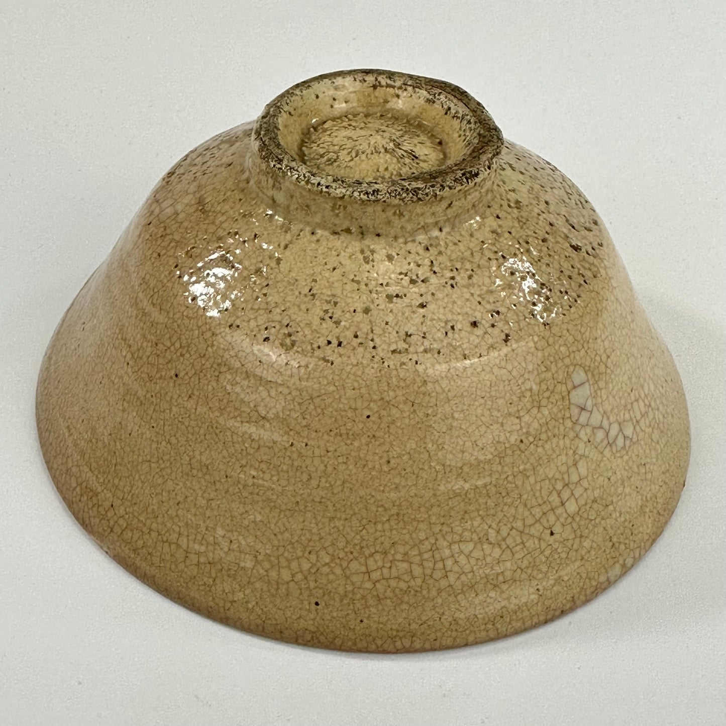 Vintage Japanese Hand Thrown Ceramic Tea Bowl Chawan