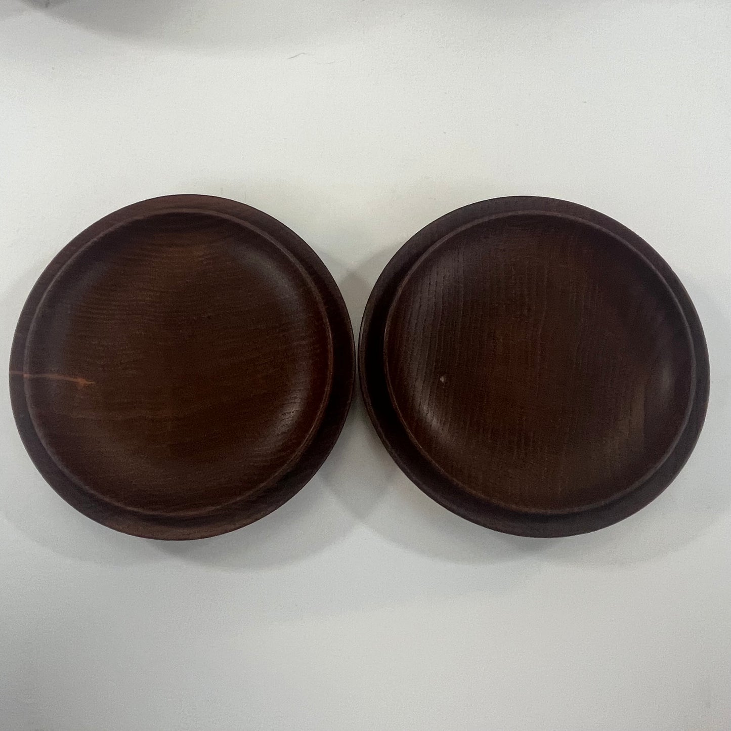 Vintage Go Stones Natural Shell & Slate w/ Keyaki Bowls
