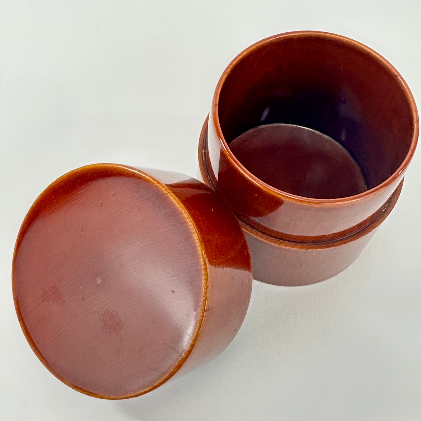 Vintage Japanese Tea Ceremony Natsume Hida Shunkei Lacquer 3"