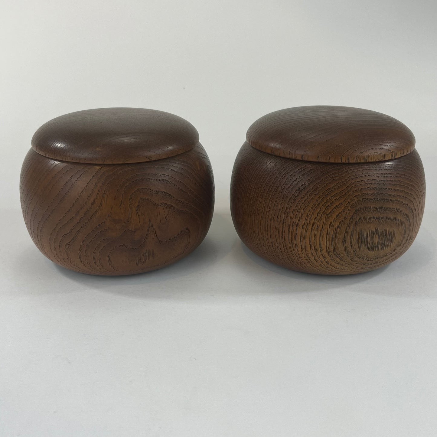 Vintage Go Stones Natural Shell & Slate w/ Keyaki Bowls