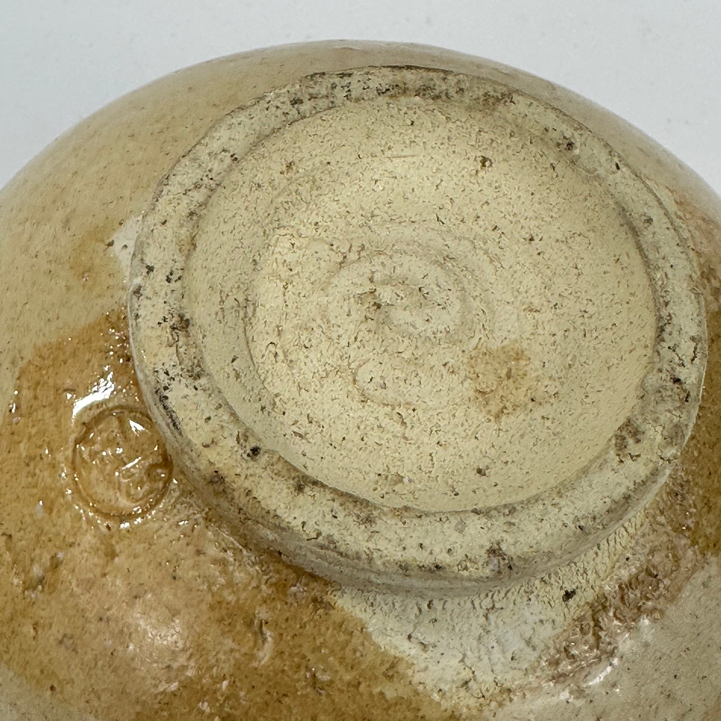 Vintage Japanese Hand Thrown Signed Ceramic Tea Bowl Chawan