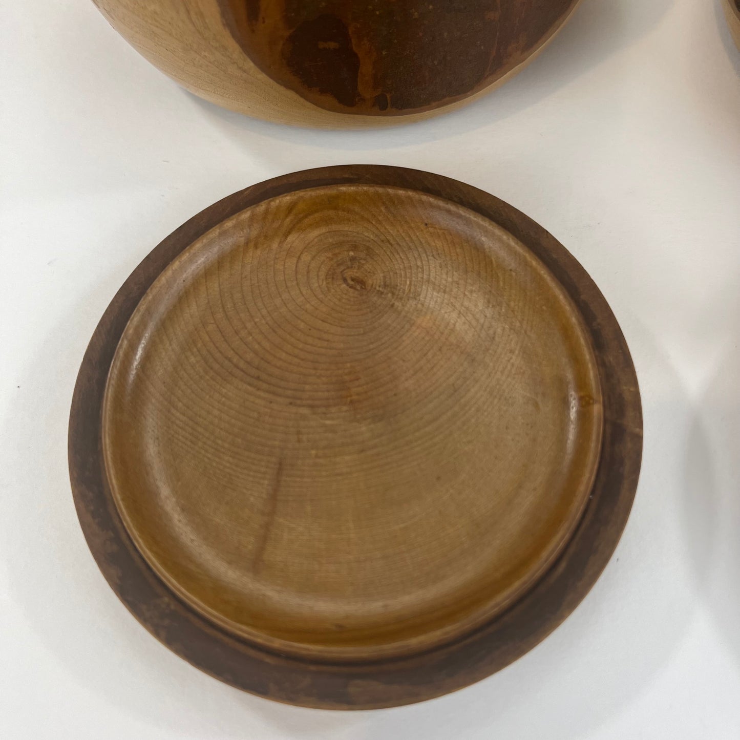 Vintage Go Stones Natural Shell & Slate w/ Keyaki Bowls