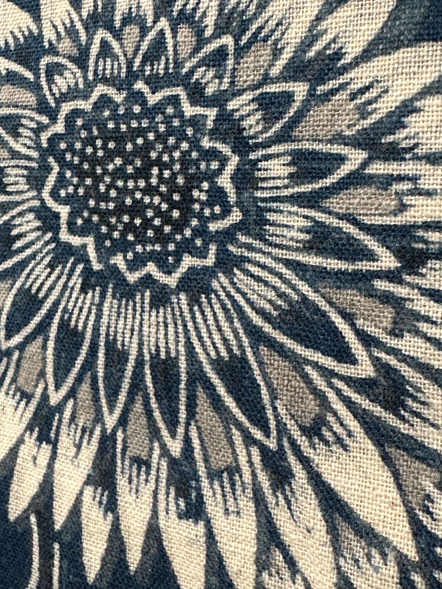 Antique Japanese 19th Century Textile - Katazome Indigo 38"x72" #70