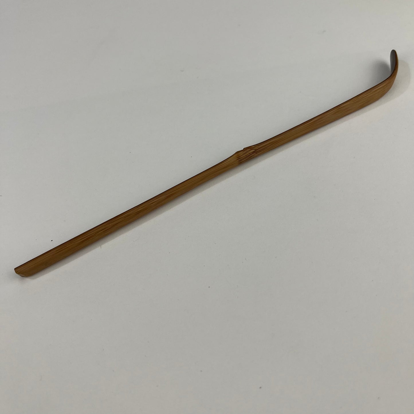 Chashaku Tea Scoop for Tea Ceremony Two Toned w/ Tube & Box by Yuyu Channei 7"