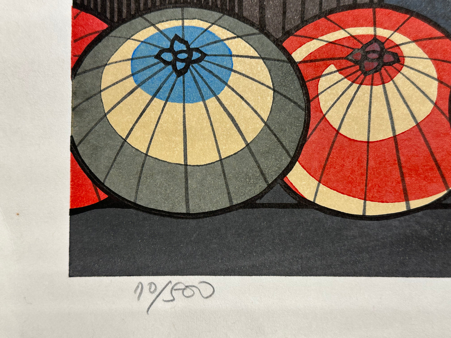 Original Woodblock Print by Katsuyuki Nishijima Lmt Ed 70/500 "Kiso Kaido" 20.5"W