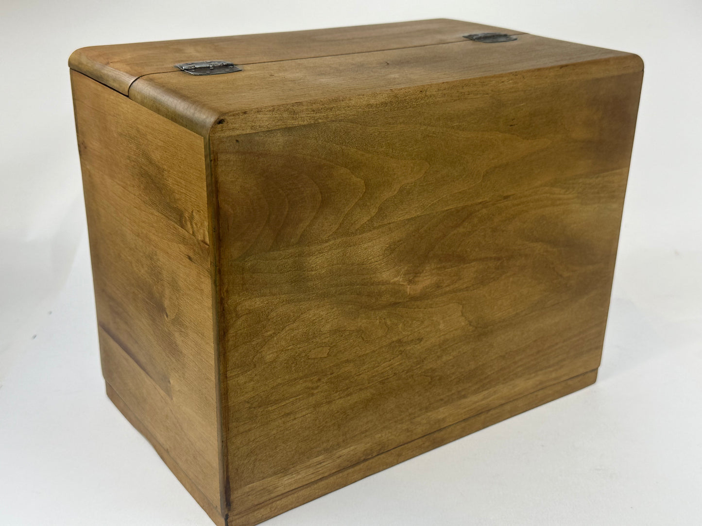 Antique Japanese Taisho c1920’s Keyaki Wood Haribako Tansu 11.5”