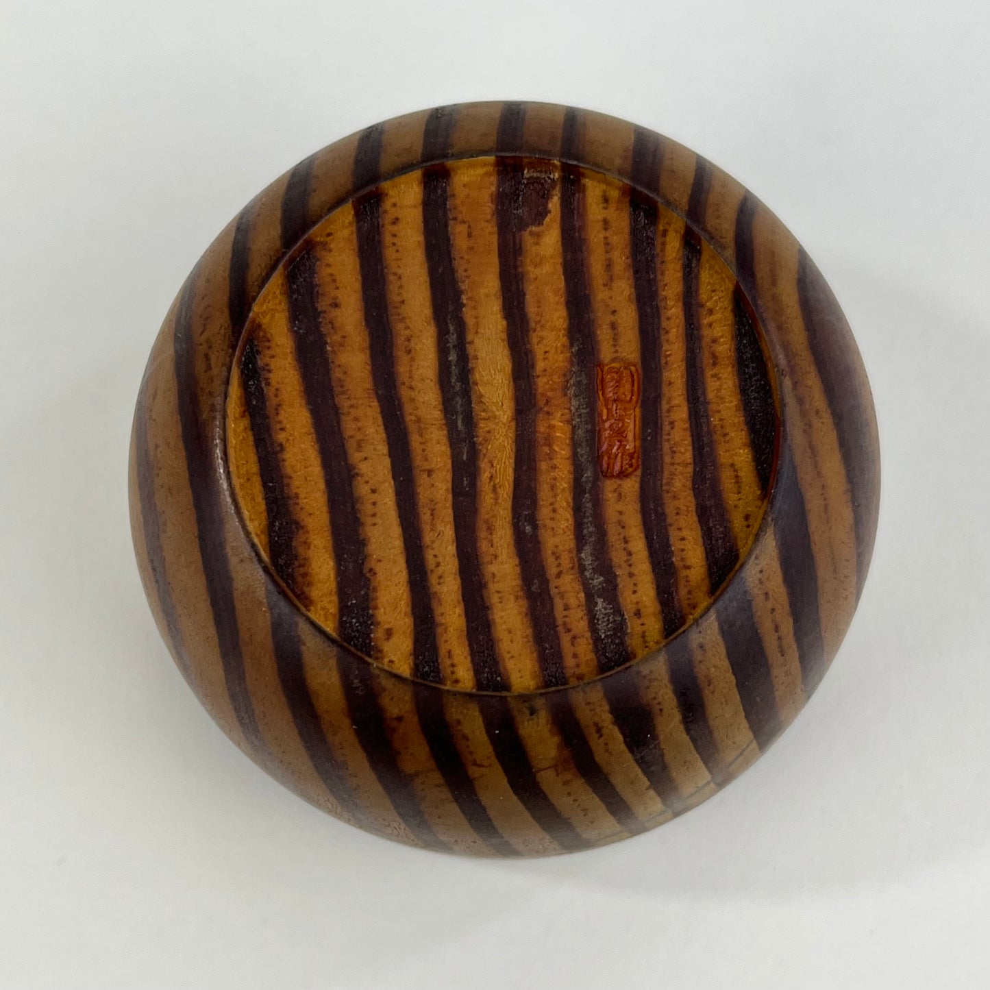 Vintage Japanese Natsume Tea Ceremony Caddy Natural Sugi Wood 4”