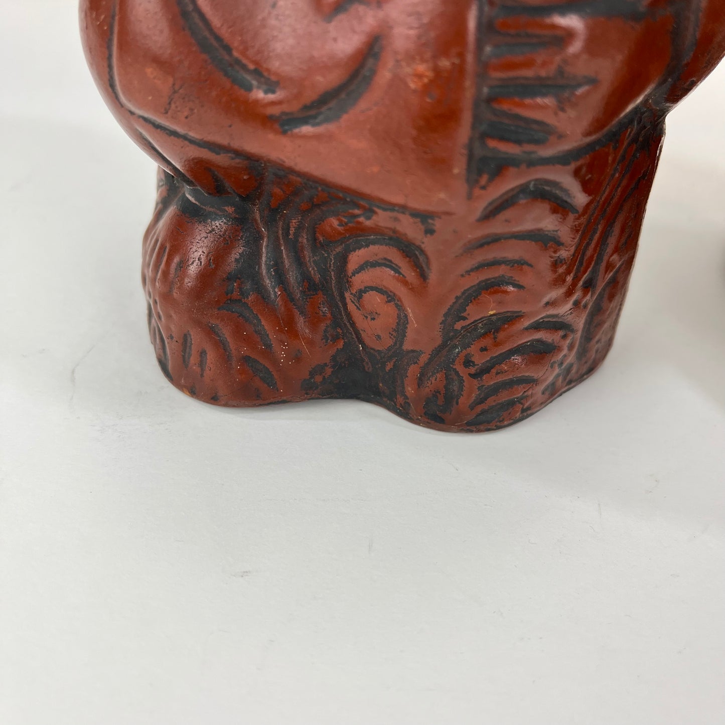 PAIR Japanese Ceramic Lucky Gods Ebisu & Daikokuji 12"