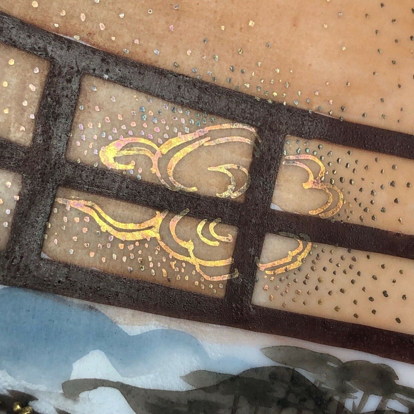 Rare Antique 24" Japanese Meiji Era (c1900) Kutani Imari Charger Platter