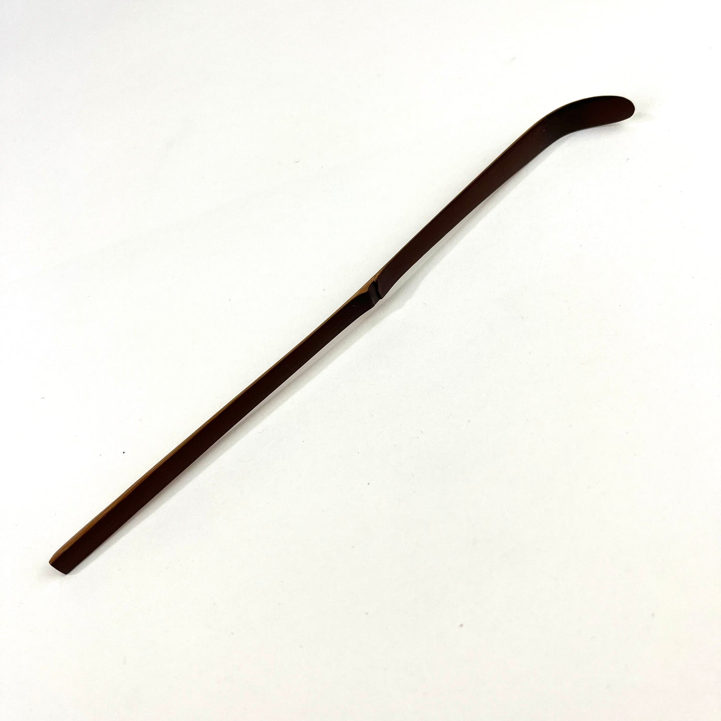Chashaku Tea Scoop for Tea Ceremony Two Toned w/ Tube & Box by Yuyu Channei 7"