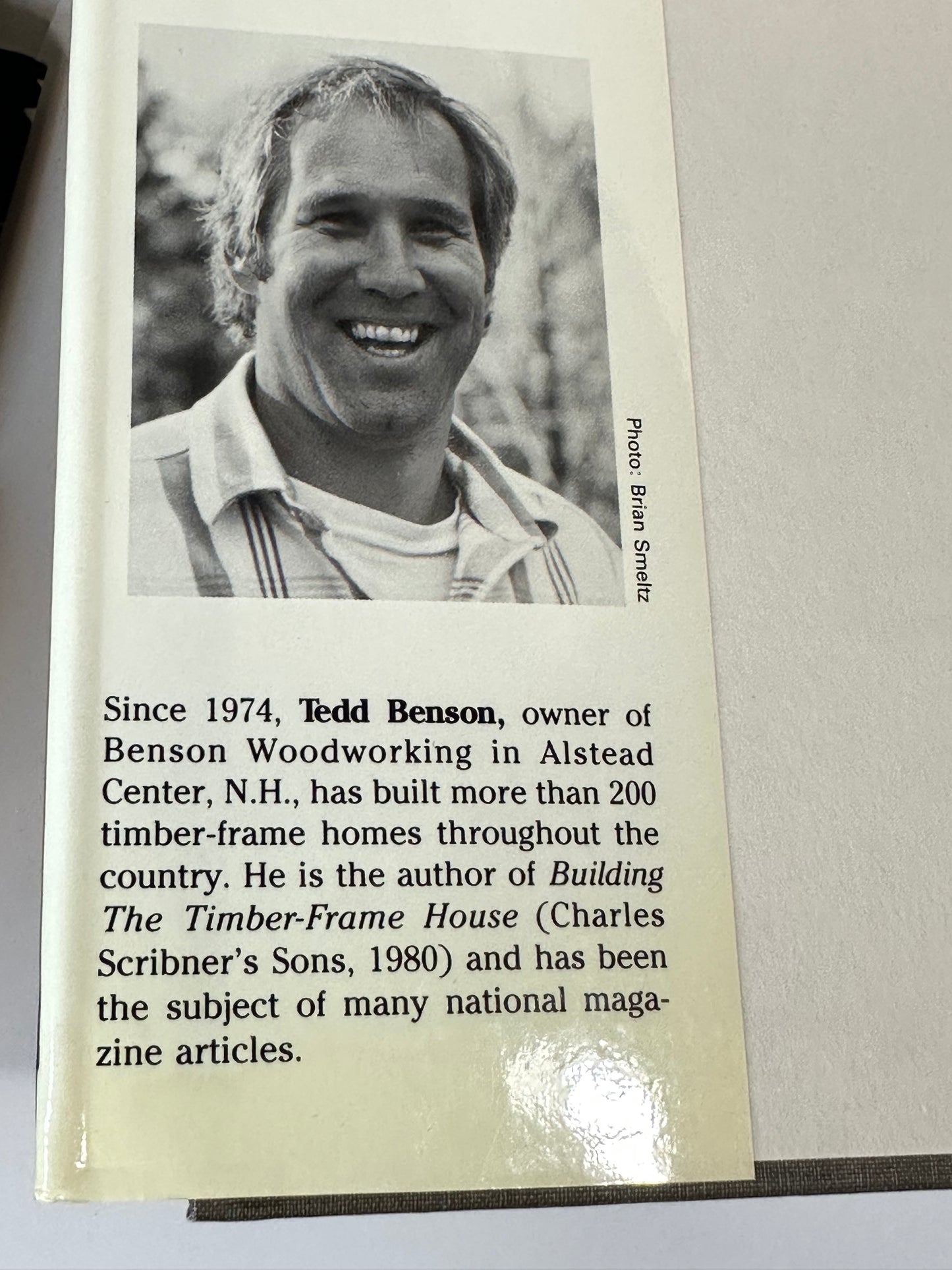 Timber-Frame Home: Design Construction Finishing by Tedd Benson 1988