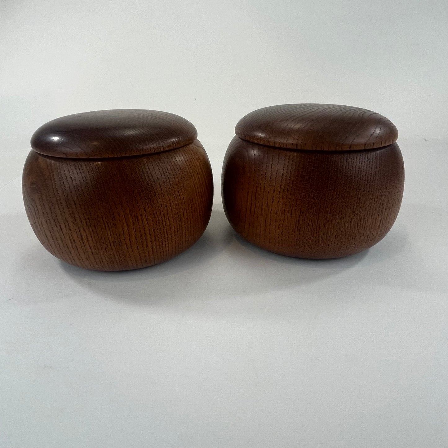 Vintage Go Stones Natural Shell & Slate w/ Keyaki Bowls