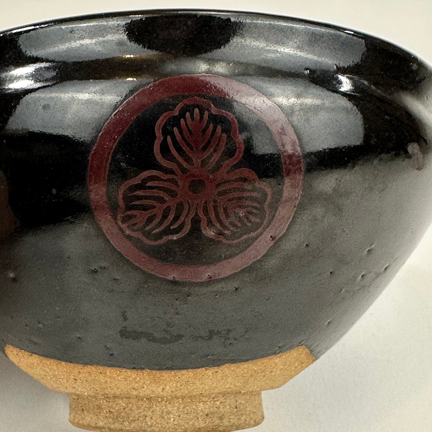 Vintage Japanese Hand Thrown Ceramic Tea Bowl Chawan