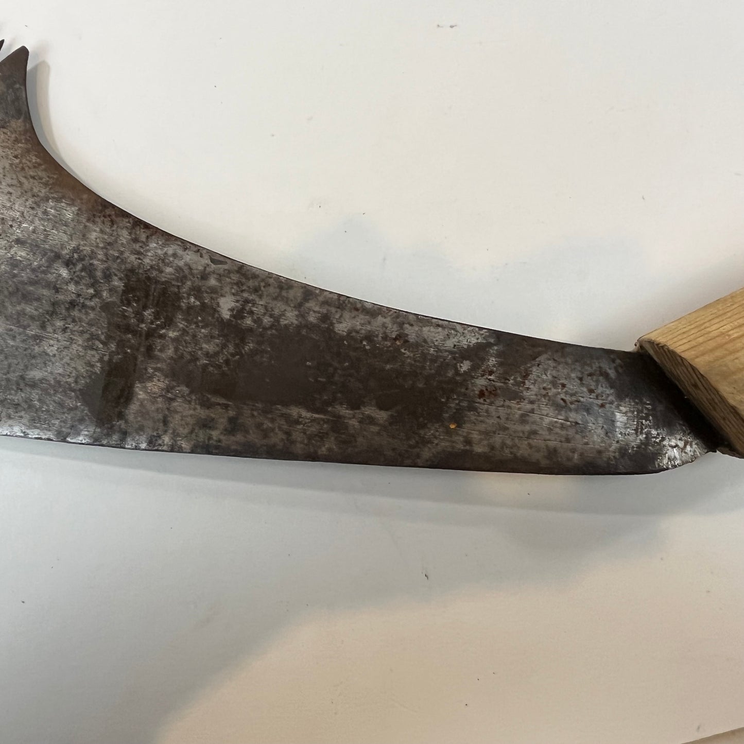 Antique Japanese Saw c1800’s Nokogiri Forged Iron Tool 44”