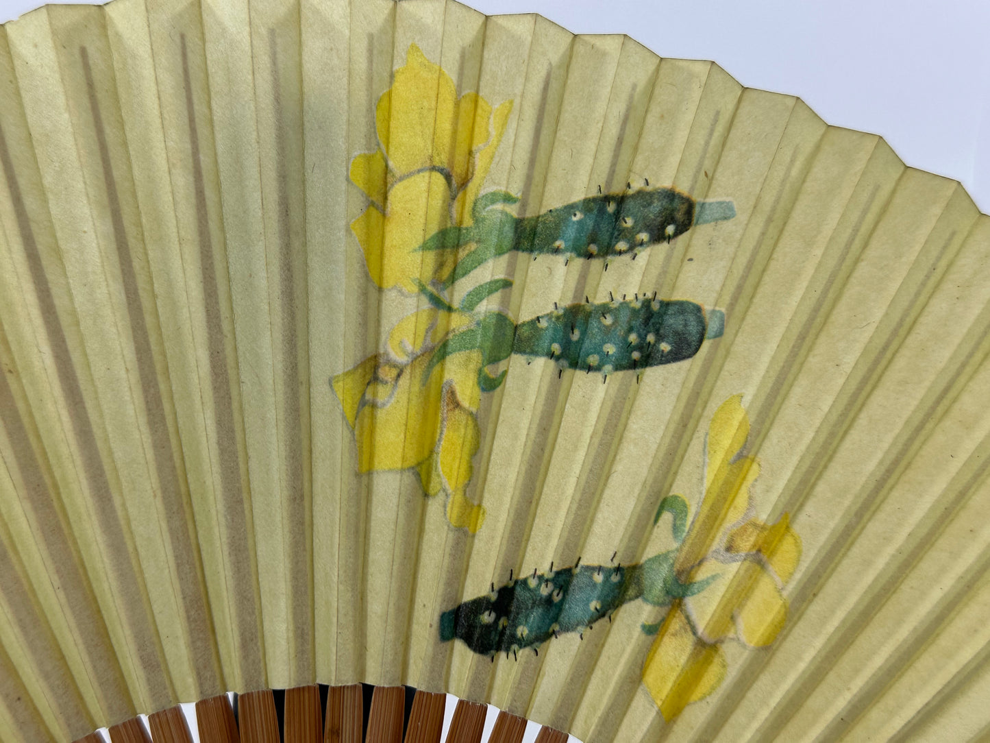 Vintage Japanese Paper Sensu Folding Fan