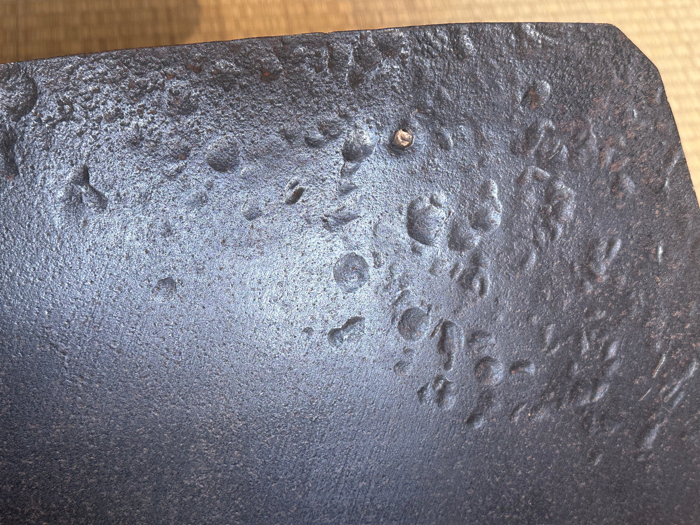 Antique Japanese c.1800’s Huge Signed Whaleback Saw Forged Maebiki Nokogiri 37"x18"