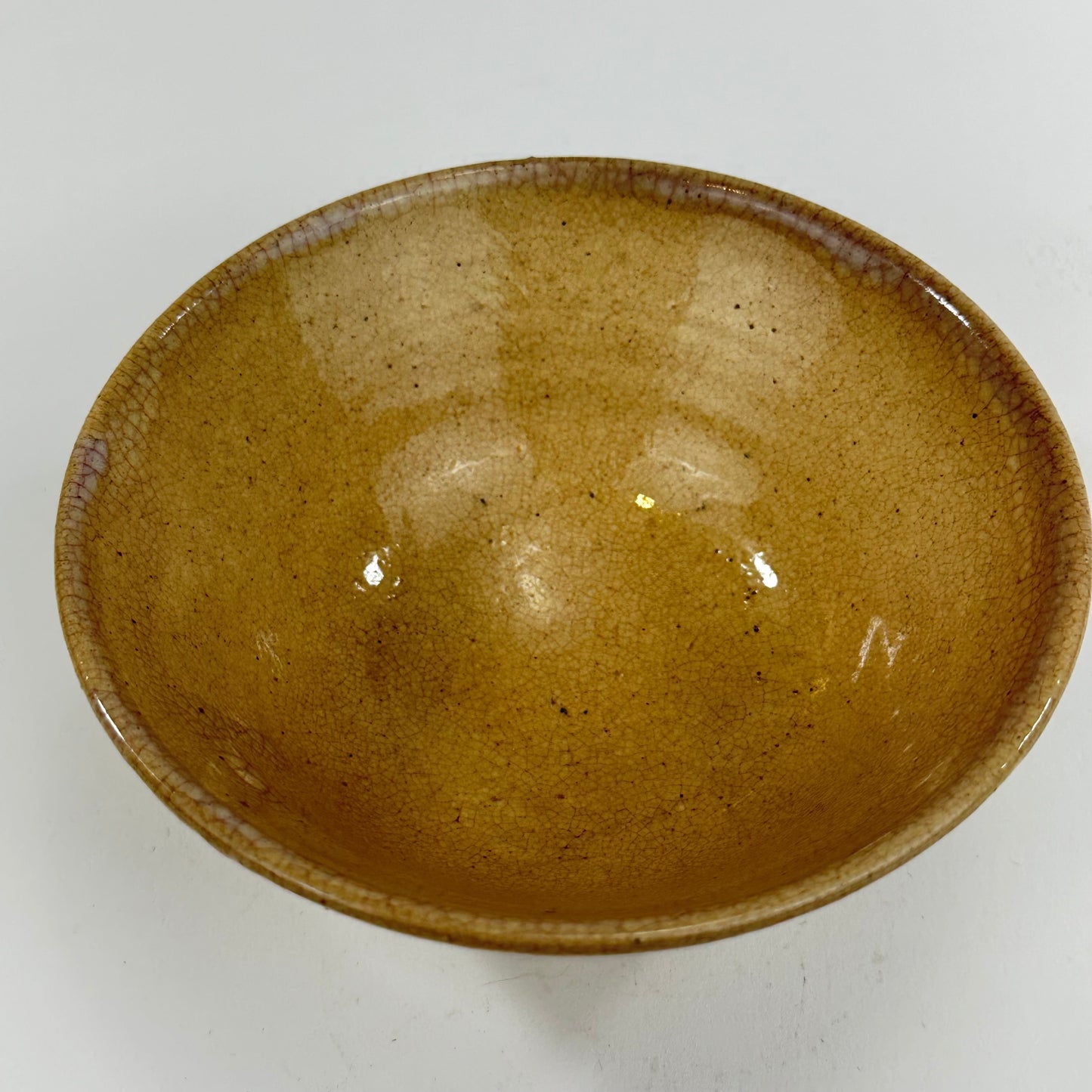 Vintage Japanese Hand Thrown Ceramic Tea Bowl Chawan
