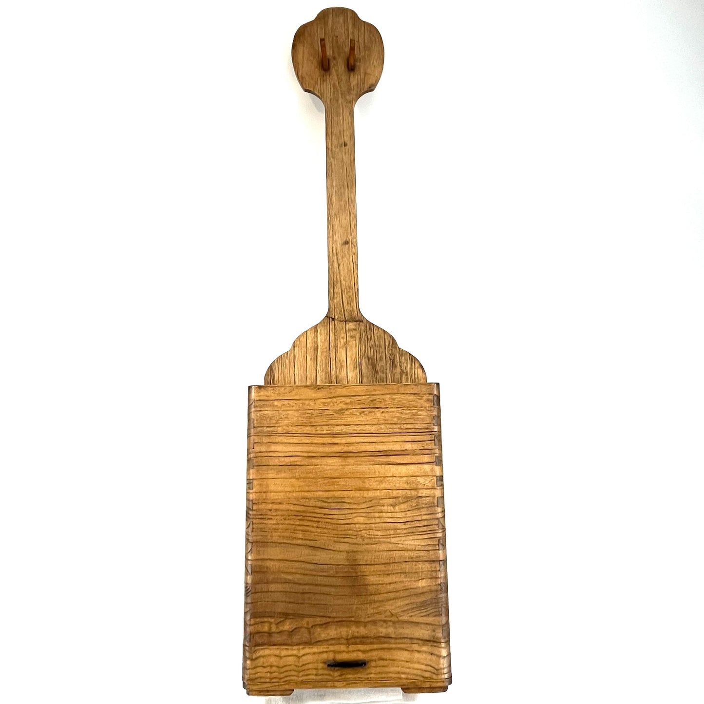 Vintage Japanese Shamisen Stand Box (Early 1900'S) Kiri Wood W/ One Drawer