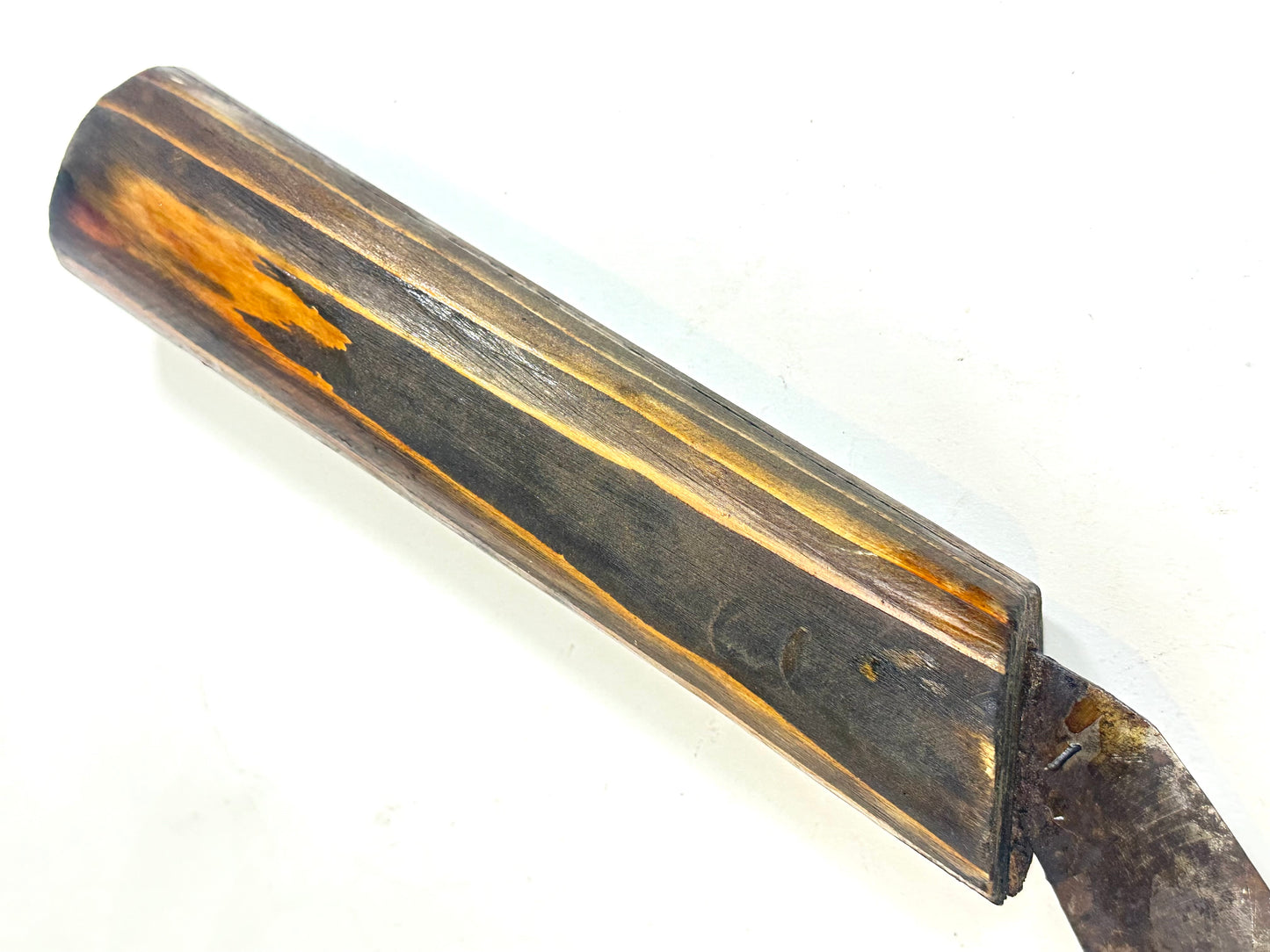 Antique Japanese c1800’s Saw Forged Iron Maebiki Nokogiri 36”L