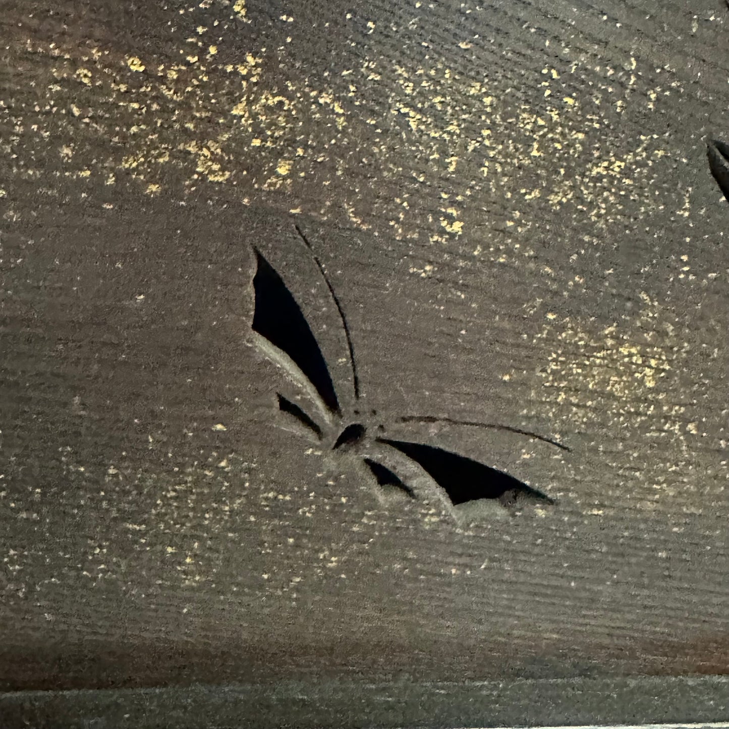 Antique Japanese Taisho Era c1920’s Chadansu Butterflies 4draw 26"