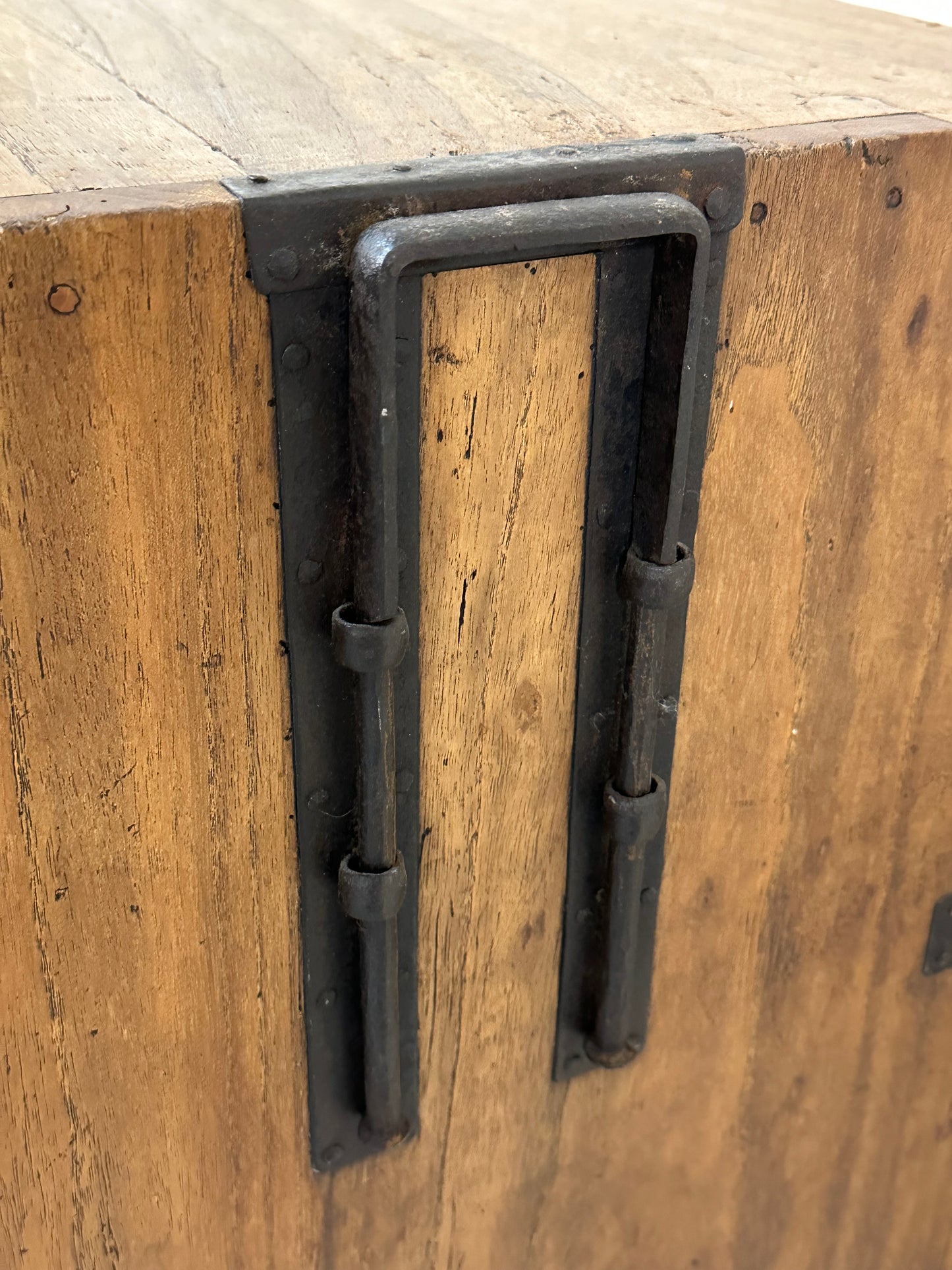 Antique Japanese Clothing Tansu Meiji Era c1880’s Kiri Wood 40.5"H