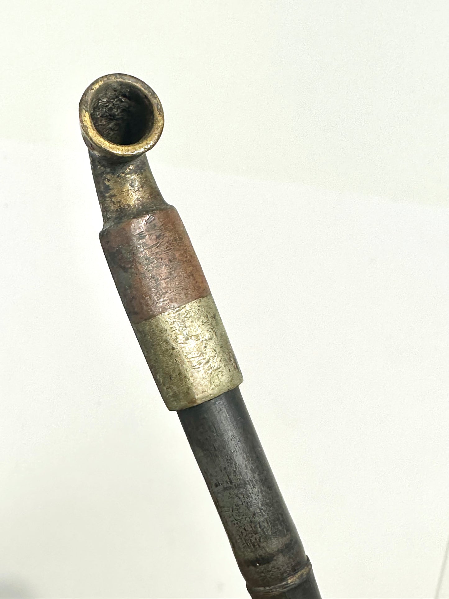 Antique Japanese Meiji / Taisho Era Early 1900's Japanese Kiseru Good Draw 8.5"