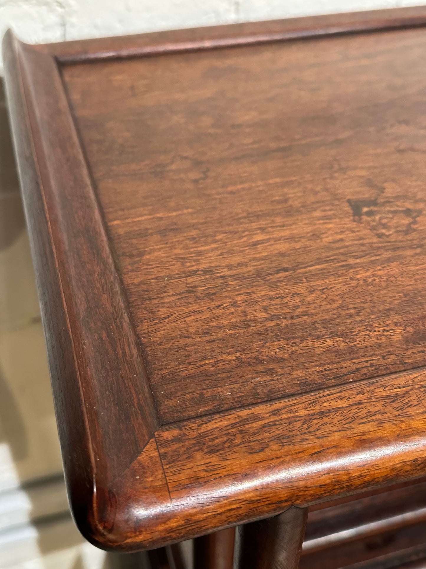 Antique Japanese Chadansu Tea Display Tansu Hongmu 36"H