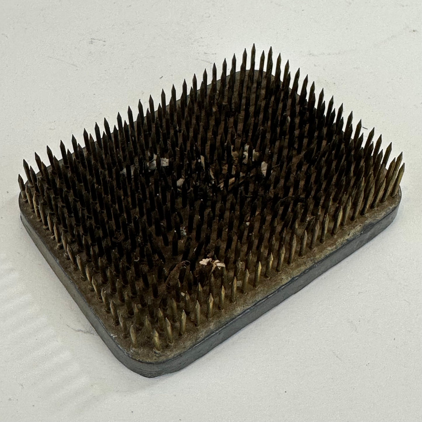 Vintage Japanese Ikebana Kenzan Spiky Flower Frog Flower Arranging 2.5x3"