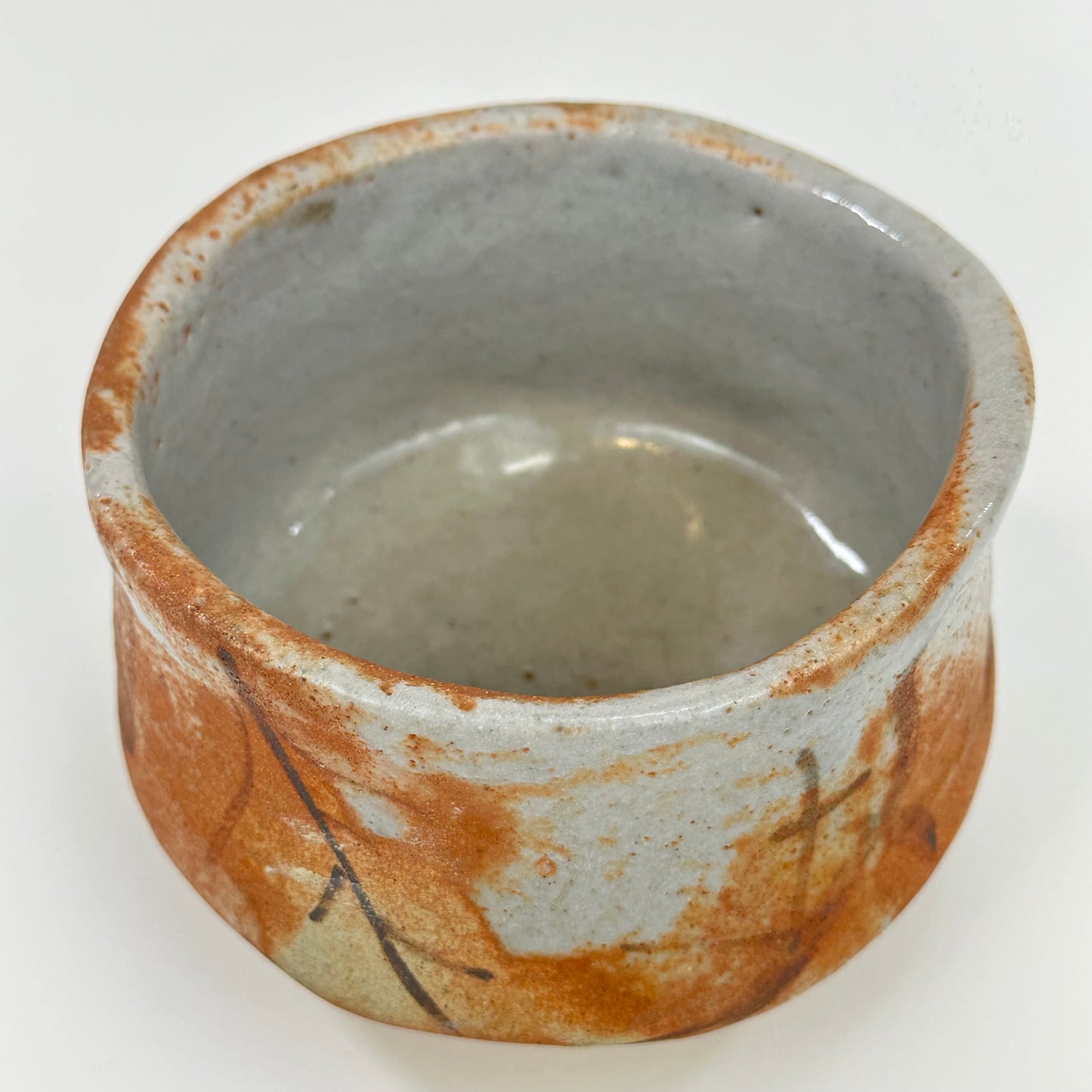 Vintage Japanese Hand Thrown Ceramic Tea Bowl Chawan
