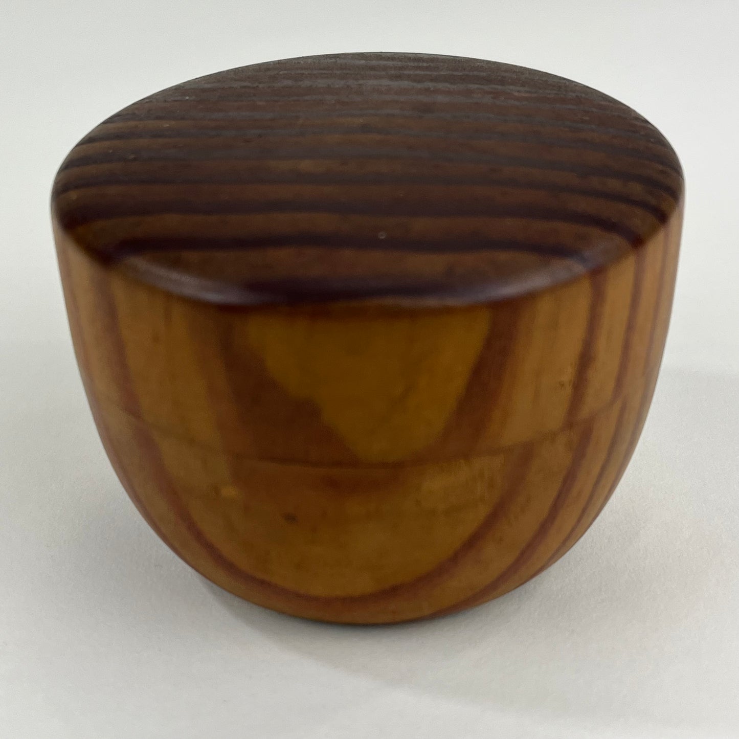 Vintage Japanese Natsume Tea Ceremony Caddy Natural Sugi Wood 4”