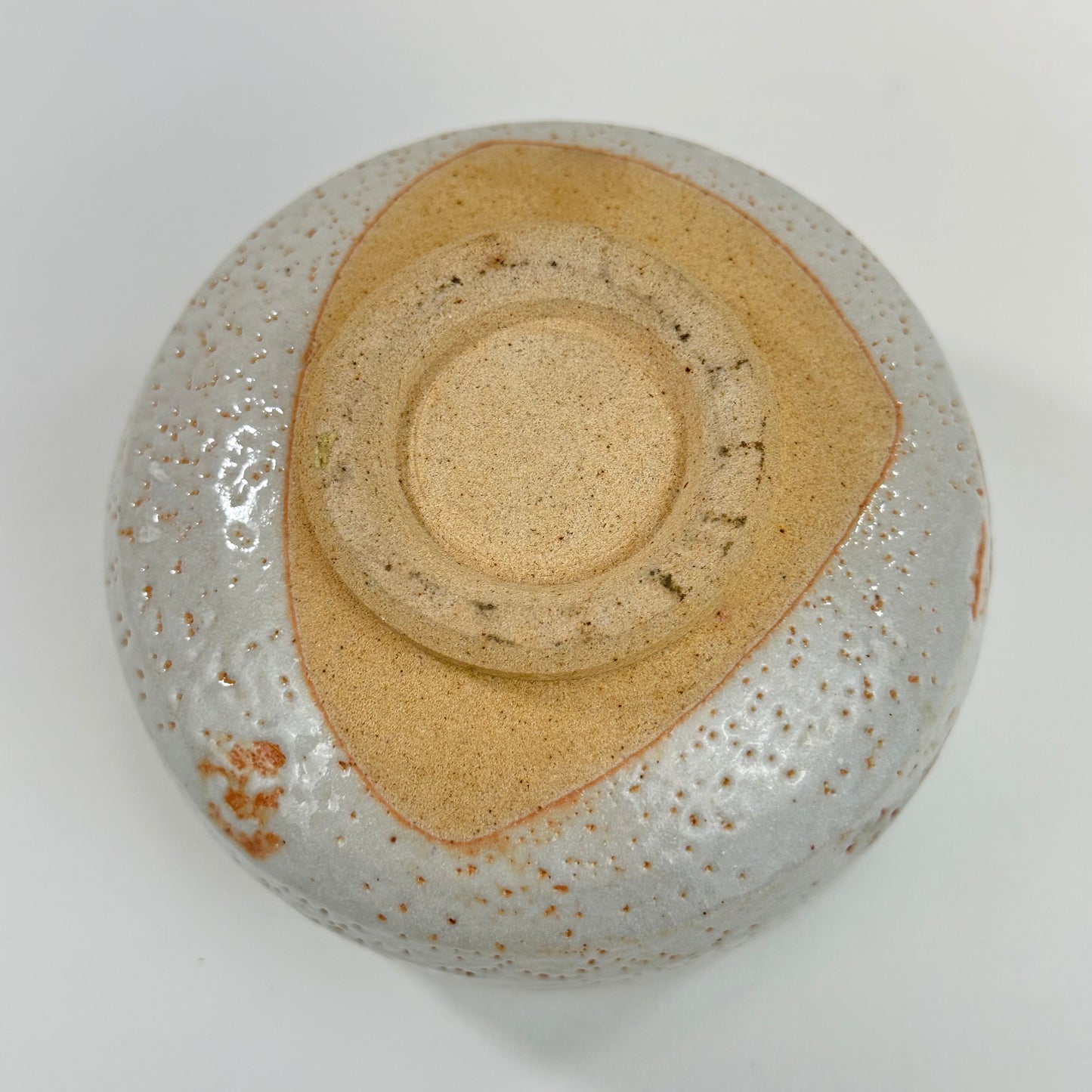 Vintage Japanese Hand Thrown Ceramic Tea Bowl Chawan