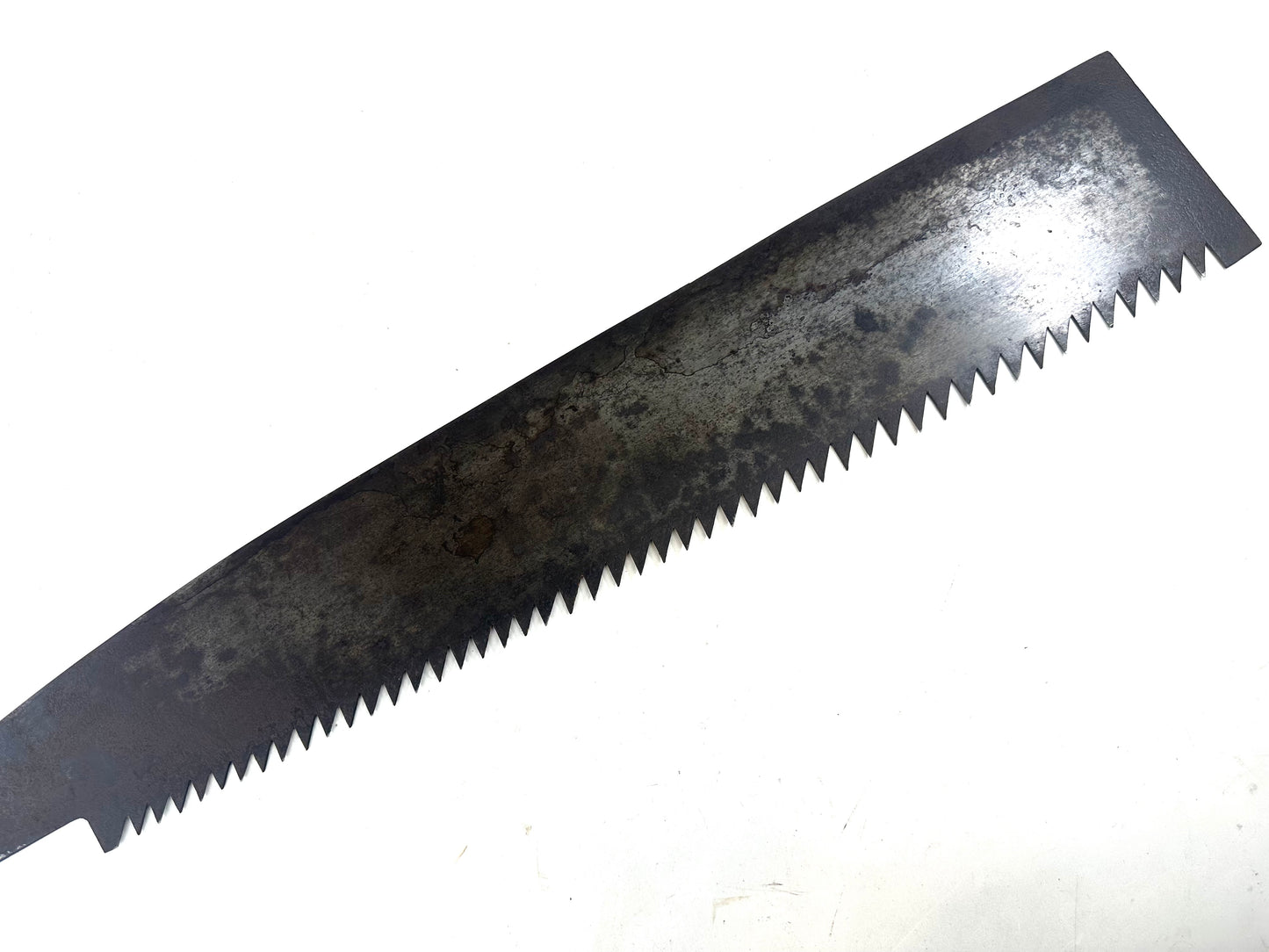 Antique Japanese c1800’s Saw Forged Iron Maebiki Nokogiri 45”L