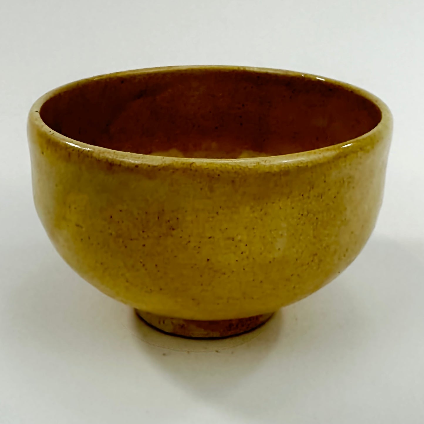 Vintage Japanese Hand Thrown Signed Ceramic Tea Bowl Chawan