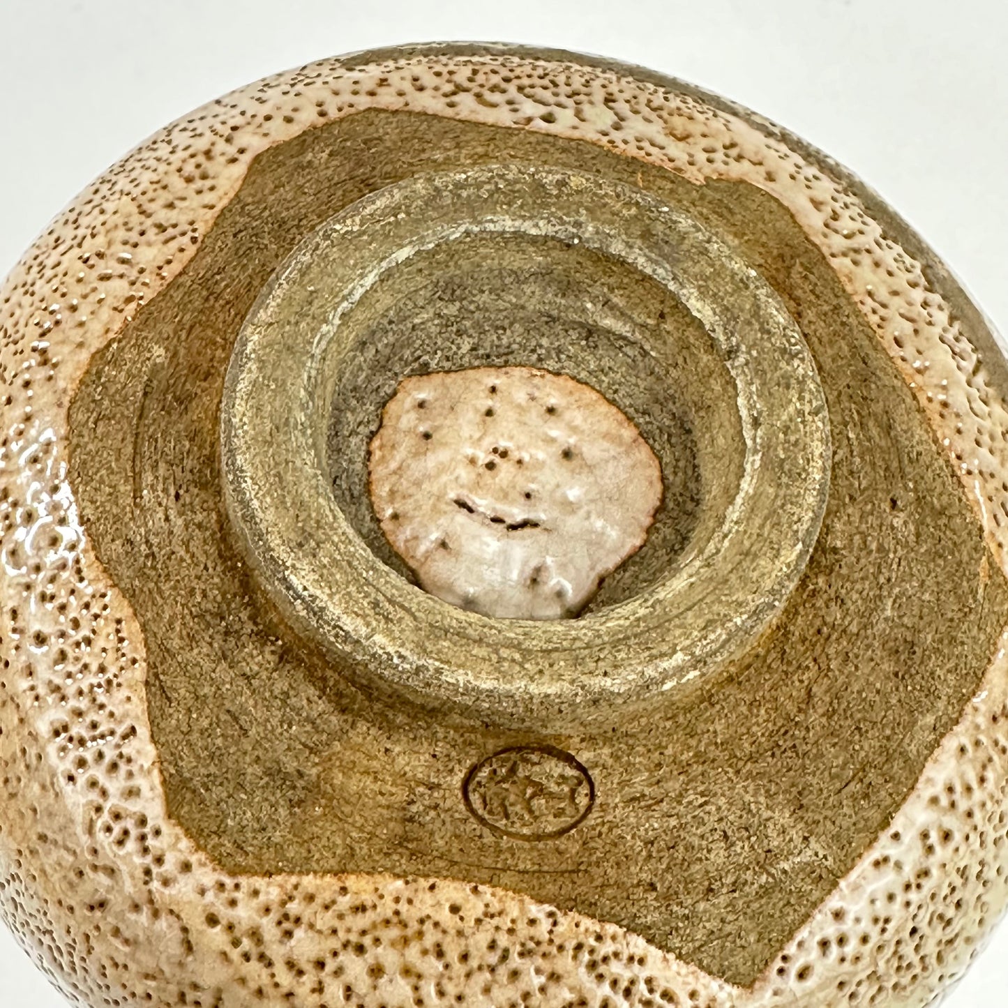 Vintage Japanese Hand Thrown Signed Ceramic Tea Bowl Chawan