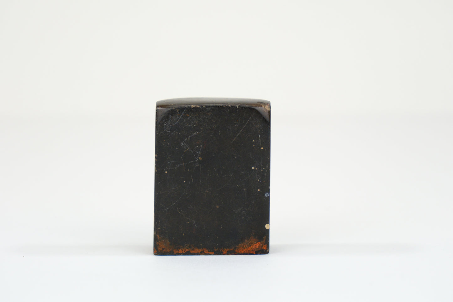 Antique Hand Carved Inkan Marble Stamp 1.75"