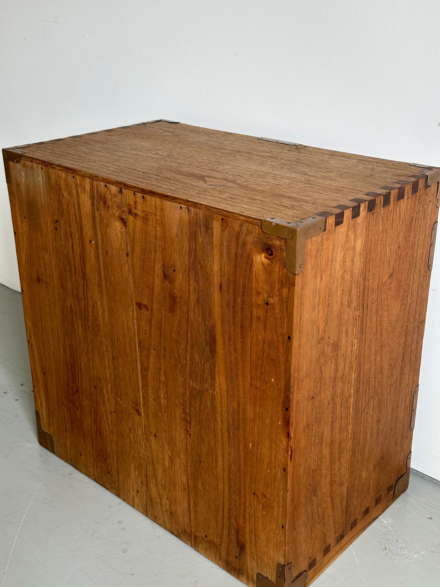 Antique Japanese Meiji Era (c1890’s) Kiri Kodansu Personal Tansu 6 Drawer 25"W