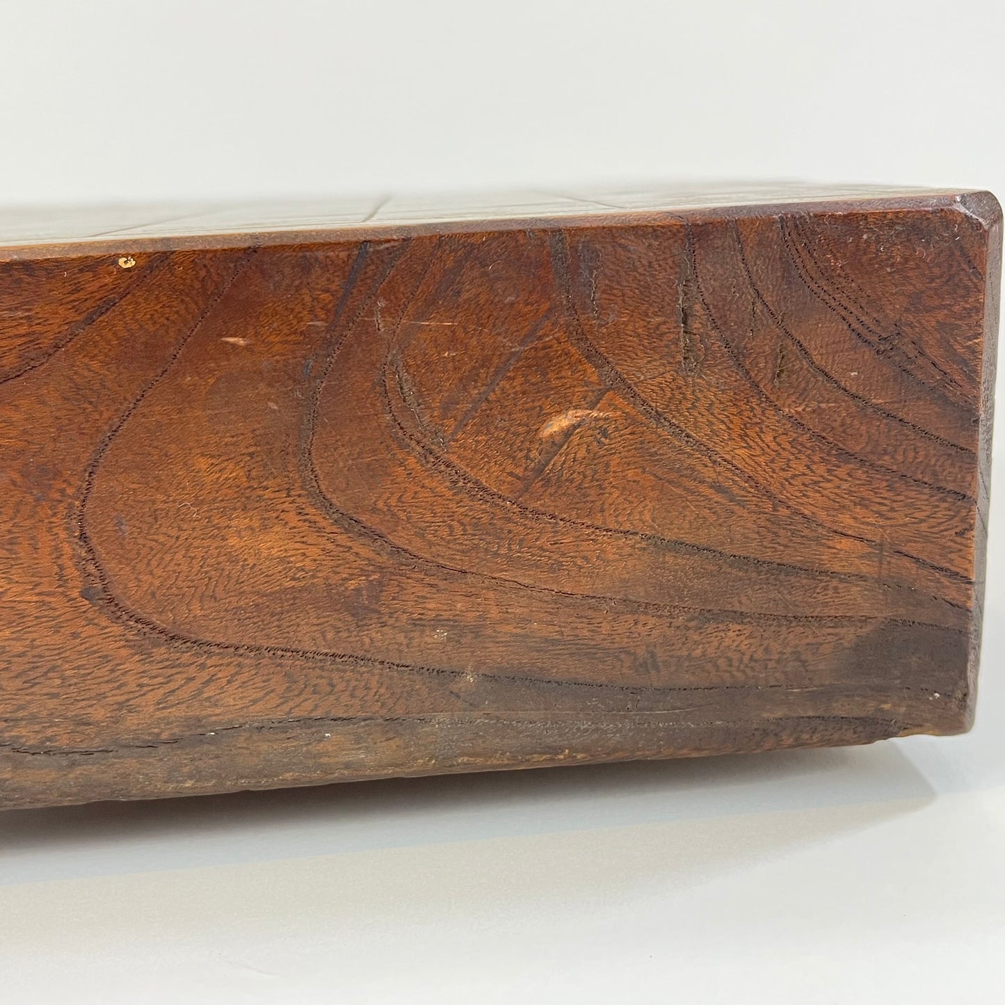 Vintage Japanese block Shogiban Chess Board Mid 20th Century