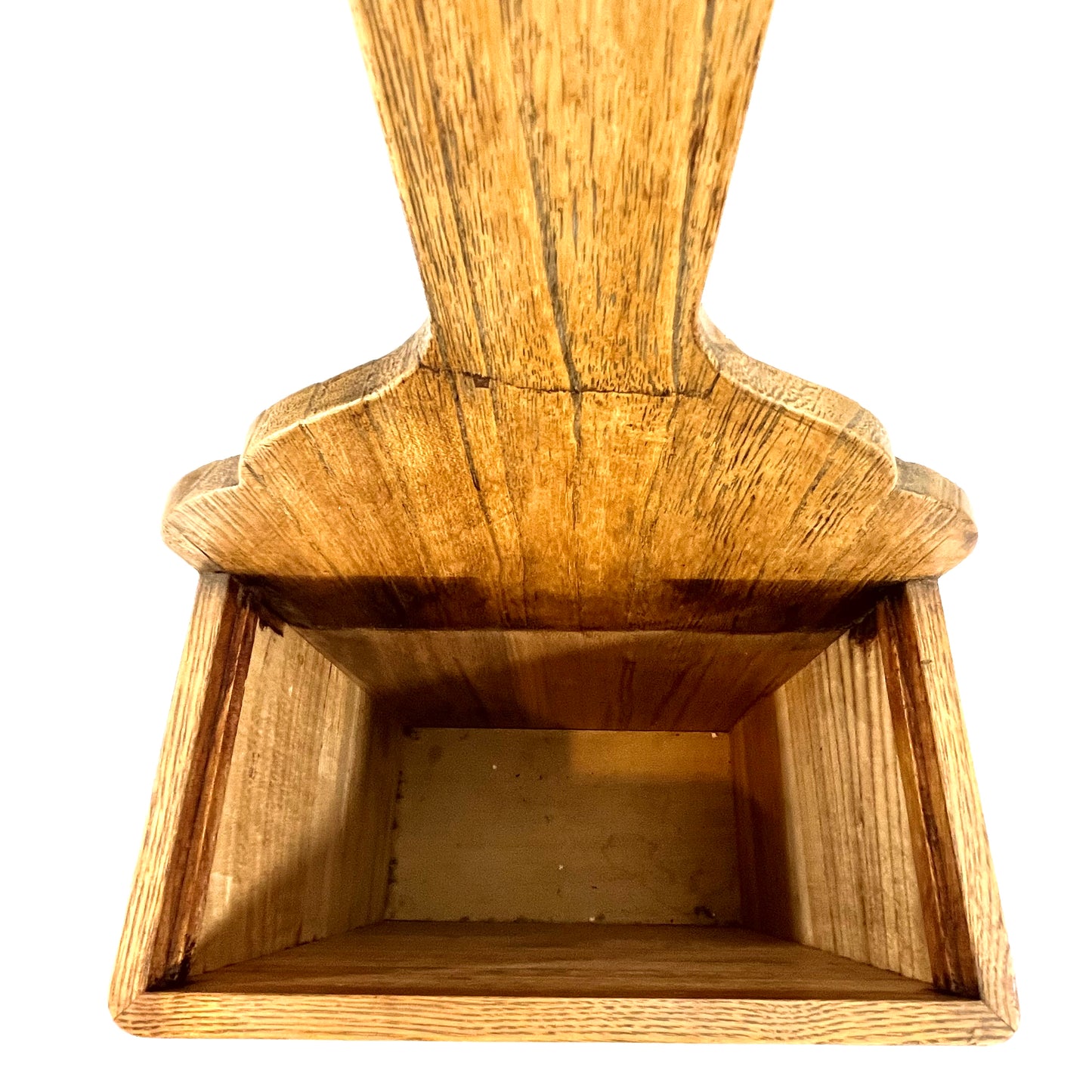 Vintage Japanese Shamisen Stand Box (Early 1900'S) Kiri Wood W/ One Drawer