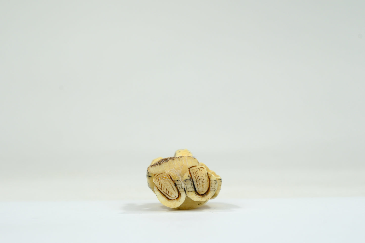 Vintage Chinese Figurine / Netsuke Hand Carved Oxbone ~2”H