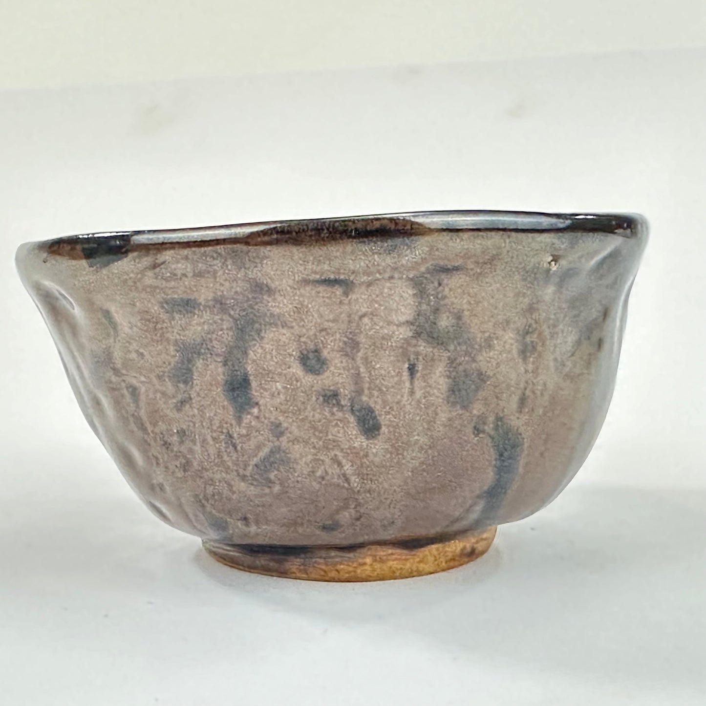 Vintage Japanese Hand Thrown Signed Ceramic Tea Bowl Chawan