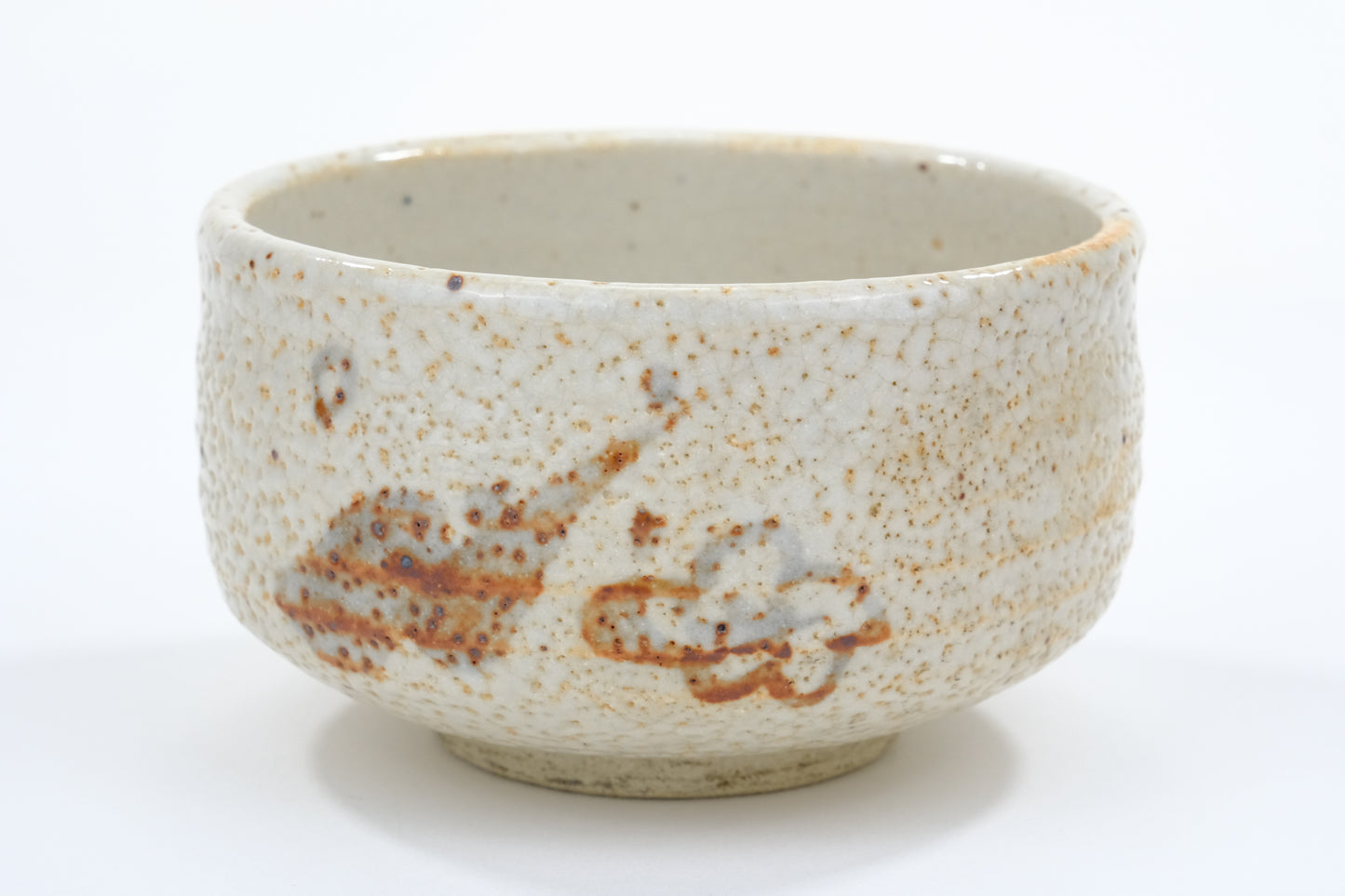 Vintage Japanese Hand Thrown Ceramic Tea Bowl Chawan 5"