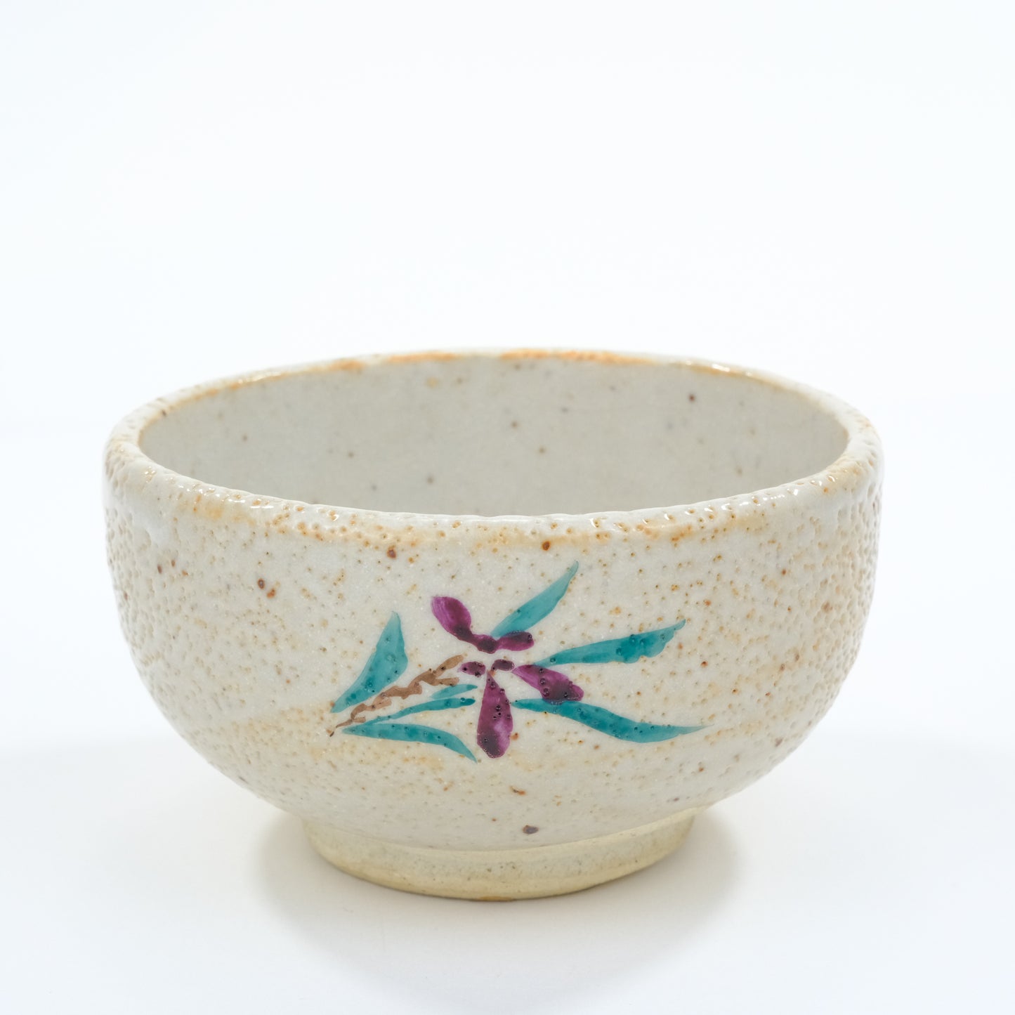 Vintage Japanese Hand Thrown Ceramic Tea Bowl Chawan 5"