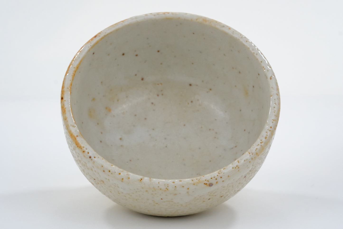 Vintage Japanese Hand Thrown Ceramic Tea Bowl Chawan 5"