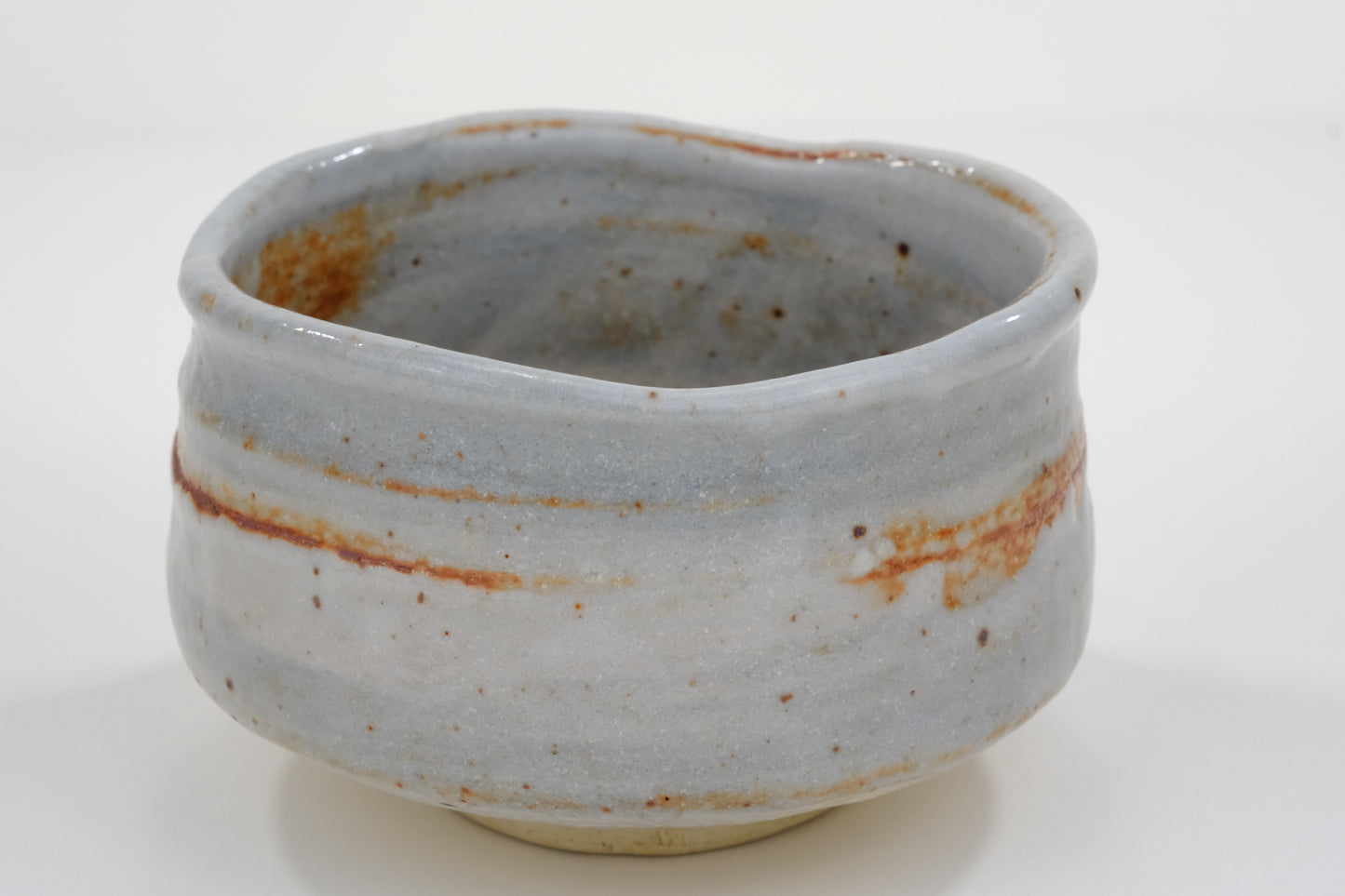 Vintage Japanese Hand Thrown Ceramic Tea Bowl Chawan 5"