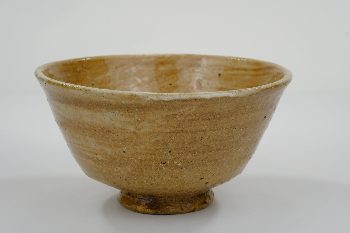 Vintage Japanese Hand Thrown Ceramic Tea Bowl Chawan 5"