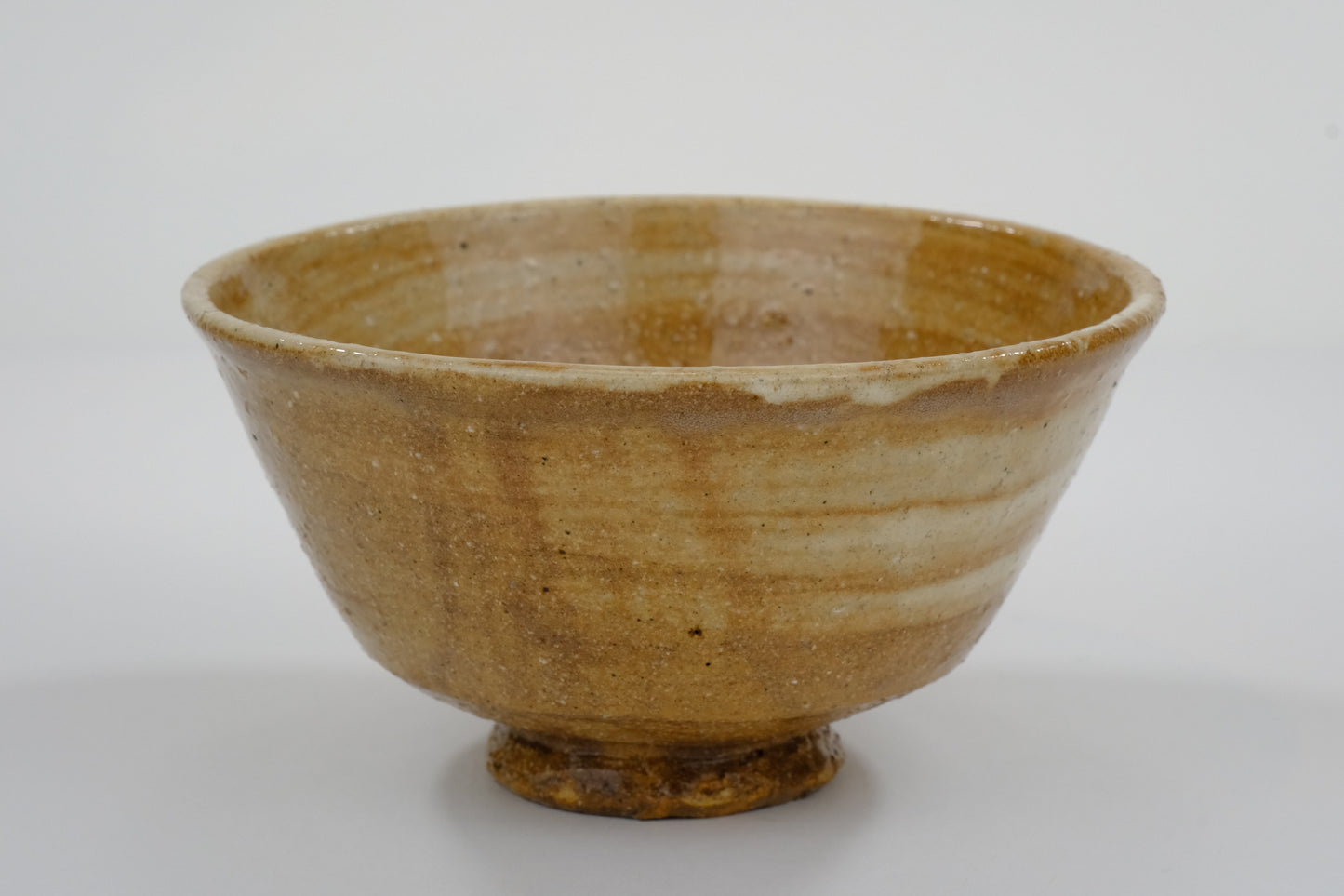 Vintage Japanese Hand Thrown Ceramic Tea Bowl Chawan 5"